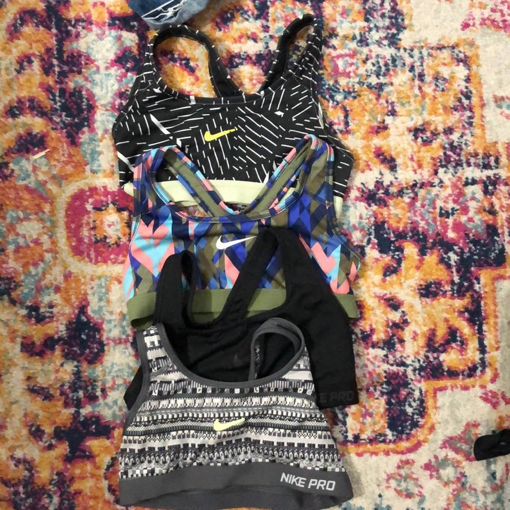 nike sports bras!